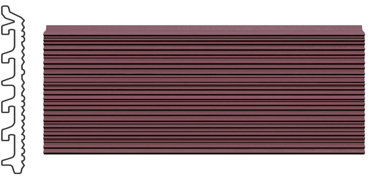 Random grooved