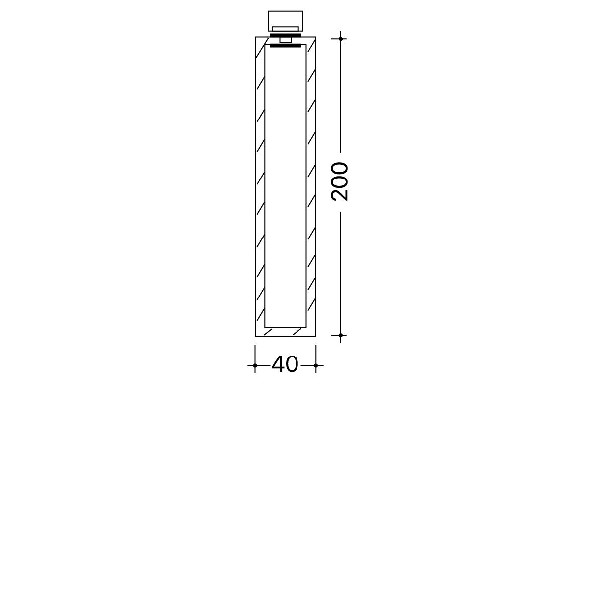40х200 mm