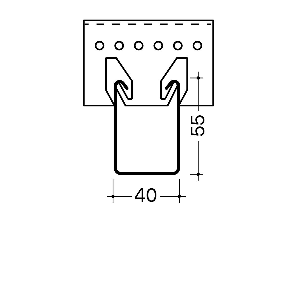 40х55 mm