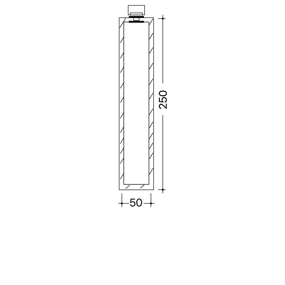 50х250 mm