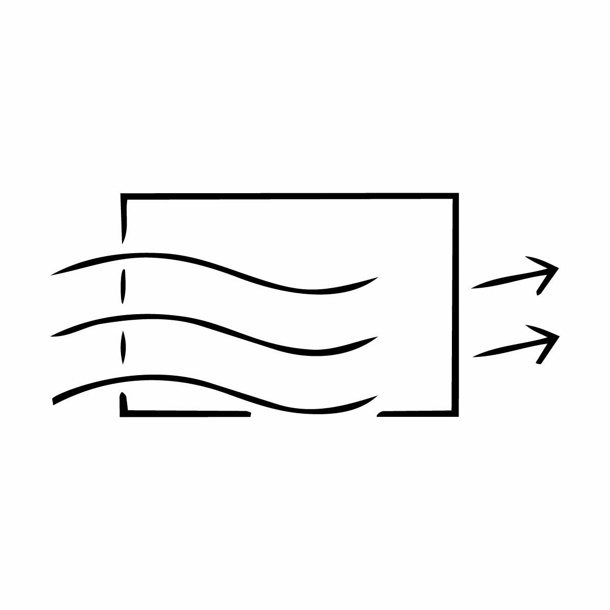 Free air circulation